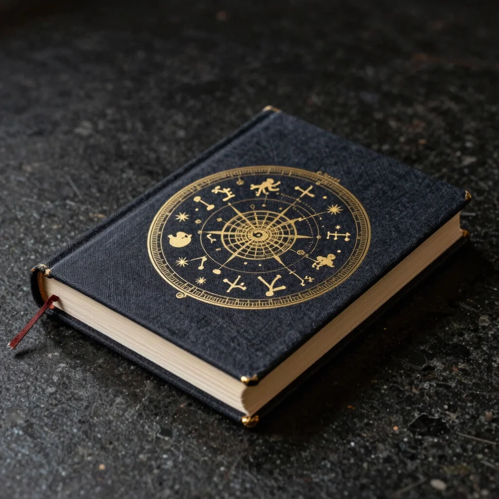 Obsidian & Brass Natal Chart Journal